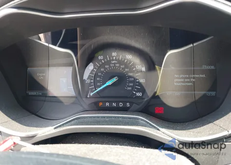 2014 Ford Fusion Titanium z USA, uszkodzony, nr VIN 3FA6P0K95ER281792